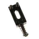 Set of 6 Vibrato Bridge Saddles for Electric Guitar Instrument Accs - Black