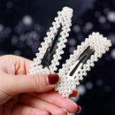 5 Pieces Hair Barrettes Hair Pins Decorative Wedding Bridal Artificial Pear