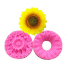 Sunflower Silicone Molds Soap Candle Mould Gypsum Silastic Mold Flowers PX1N
