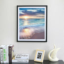 5D DIY Full Drill Diamond Painting Sunrise Beach Cross Stitch Embroidery