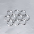 10Pcs Bicycle Chain Wheel 2mm Screw Washer Aluminum Spacer Double Change Single