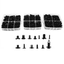 620pcs Car Door Push Pin Rivets 16 Sizes Trim Panel Bumper Retainers Fasteners