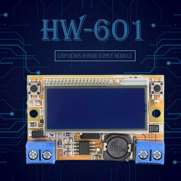 Dual Display DC-DC 5-23V to 0-16.5V 3A Max Step Down Power Supply Module