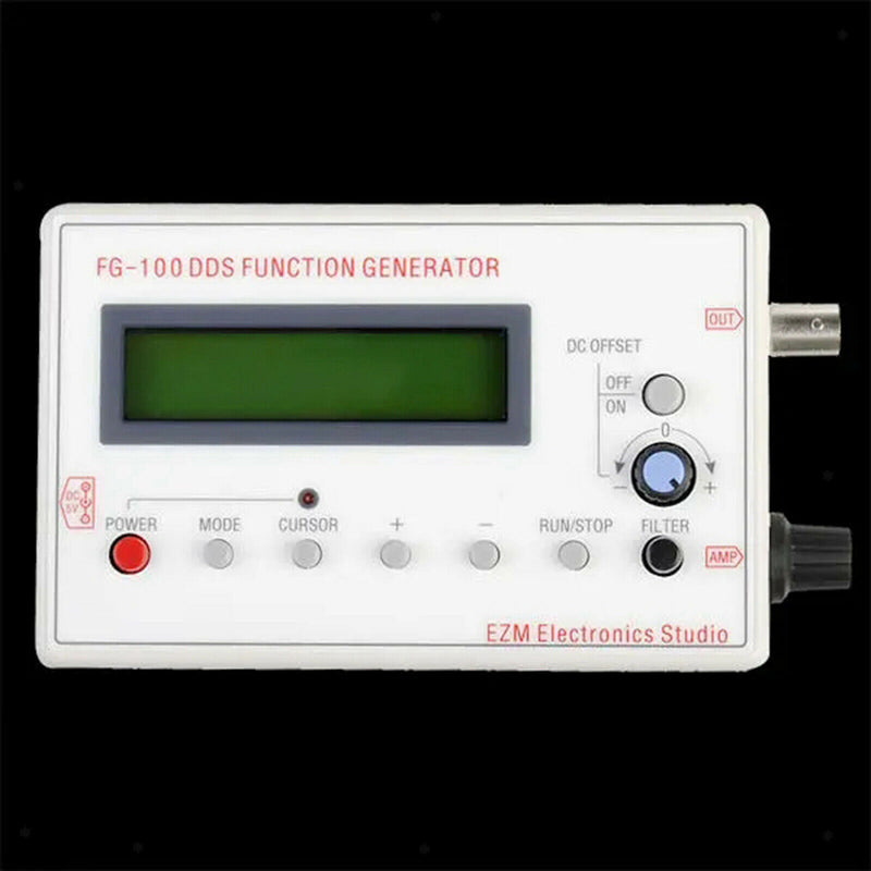 1-500KHZ DDS Functional Signal Generator Sine/Triangle/Square/Sawtooth Wave