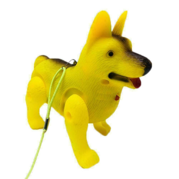 Kids Toys Glowing Music Electric Traction Dog Educational Christmas Gifts T B3U0