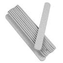 10pcs Straight Nail Files Coating Cuticle Remover Buffer Manicure Tools