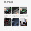 2-in-1 Car Bluetooth Music Audio Stream Adapter Transmitter & Receiver