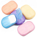 5 Boxes/Lot(20 Pieces/Box) Convenient Washing Hand Bath Soap Flakes Travel