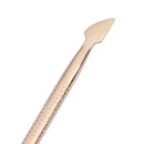 Stainless Steel Cuticle Pusher Dead Skin Remover UV Gel Nail Art Care Tool A