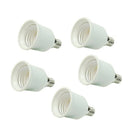 New 5pcs Set E12 to E27 Adapter Converts Chandelier LED Bulb Lamp Light Socket