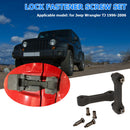 For Jeep Wrangler TJ 1996-2006  Bonnet Hood Latch Catch Lock Upgrade Kit