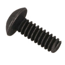No. 6-32 UNC x 3/8 Alloy Steel Hex Socket Screws, Black, 20 Pieces D9V3