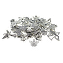 35pcs Angel Wing Charms Jewelry Pendants Key Chain Key Ring Ornaments