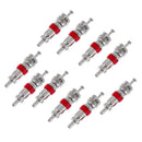 10 Pieces Tire Valve Core for Bicycle Motorcycle Schrader Tube