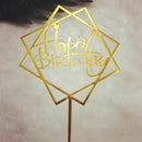 Home Cake Wedding Birthday Cake Topper Card Birthday cake Acrylic sign Cake