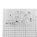 Silicone Transparent Seals Clear Stamps Flower for DIY Scrapbooking Photo