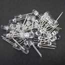 1000pcs 5mm Unidirectional Conductivity Mixed Color Circular LED Diode Kit