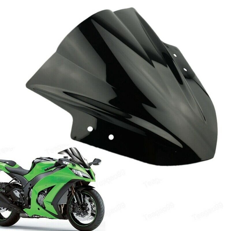 Motorcycle Windshield Windscreen Double Bubble for Kawasaki Ninja 300 EX300