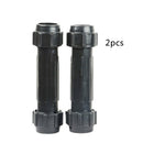 Paddle Connector Screw Joint Part Pipe Kayak Rowing Canoe Oars Boat Tool 2pcs