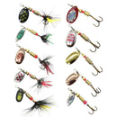 10pcs Paillette Metal Fishing Lures Sequins Spinner Artificial Swimbaits