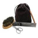 Professional Cutting Scissors Beard Brush and Lice Comb for MenÃ¯Â¼Å’Great for