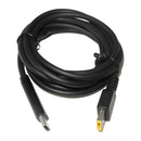 USB Charging Cable for Lenovo Laptop to Type-C 1.5m Black