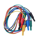 P1050B 4Mm Stacked Banana Plug Test Lead Kit For Multimeter Alligator Clips
