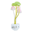 Cute Multi-color Mushroom with Lotus Leaf Design LED Dream Night Light Lamp