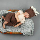 Baby Photo Props Baby Girls Boys Knit Baby Outfits Costume Hat and Pants (D N1W7