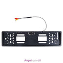 European Euro License Plate Holder Frame with Car Rear View Camera Night Vision
