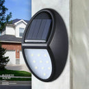 Waterproof Solar Light Wall Lamp Outdoor Garden Street Security Yard Path H