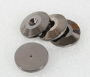 Speaker Spike Desk Feet Base Pad Floor Disc Stainless Steel HiFi 8pcs 25*5mm