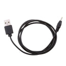 4 Pieces USB A Male To 2.5mmx0.7mm DC Tip Plug Connector Charging Cord Cable