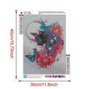 5D DIY Full Drill Diamond Painting Butterfly Cross Stitch Craft Kit (w1455)