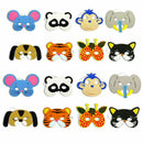 10pcs Childrens Foam Animal Masks All Occasions Birthday Bag Party Toys Fil K0P0