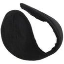 5X(Men Women Black Plush Pad Winter Warm Warmer Ear Muff Back Earmuffs O1M1)