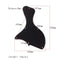 1PC Celluloid Guitar Pickguard Material Scratch Plate Shaped Black
