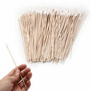 100Pcs Q-tips Medical Swabs 6'' Long Wooden Handle Sturdy Cotton Applicator Swab