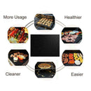 Outdoor BBQ Grill Mat Barbecue Baking Non-stick Pad Sheet Cooking Reusable L8Z3