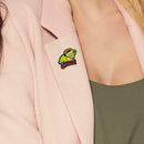 Fashion Coffee Tea Toast Pins Brooch Creative Badges Jacket Lapel Ornaments