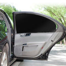 2 x Car Side Window Sun Shade - Magnetic Curtain for Kids with Sun Protection .