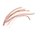 5Pcs Mini Micro PH 2.0mm JST 5-Pin Male Connector Plug Wires Cables 200mm  JR