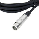 Microphone Cable ( Length, XLR Male 3pin -> XLR Female 3pin)