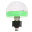 USB Mini LED RGB Disco Stage Light Party Club DJ KTV Xmas Magic Phone Ball Lamp