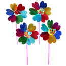 Colorful Sequins Windmill Wind Spinner Home Garden Yard Decoration Kids To OZ