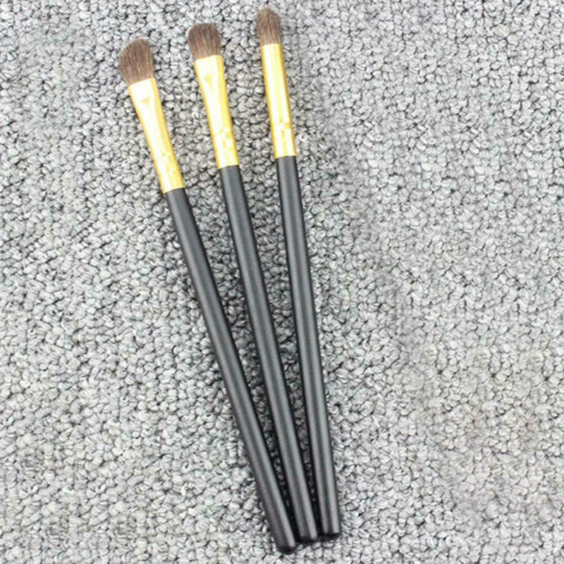 3pcs Professional Portable Eye Shadow Brush Makeup Brush Set Beauty Tools