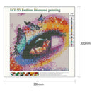 5D DIY Full Drill Diamond Painting Fantasy Eye Cross Stitch Embroidery Kit