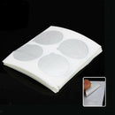 60xAluminum Foil Sealing Stickers 37mm For Refillable Reusable Capsules Pods