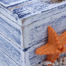 Mini Sea Wooden Pirate Treasure Jewellery Storage Chest Craft Box Case Orga