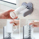 Bottle Washing Brush Cleaner Teapot Cup Glass Cleaning Suction Cup Wall R7K0